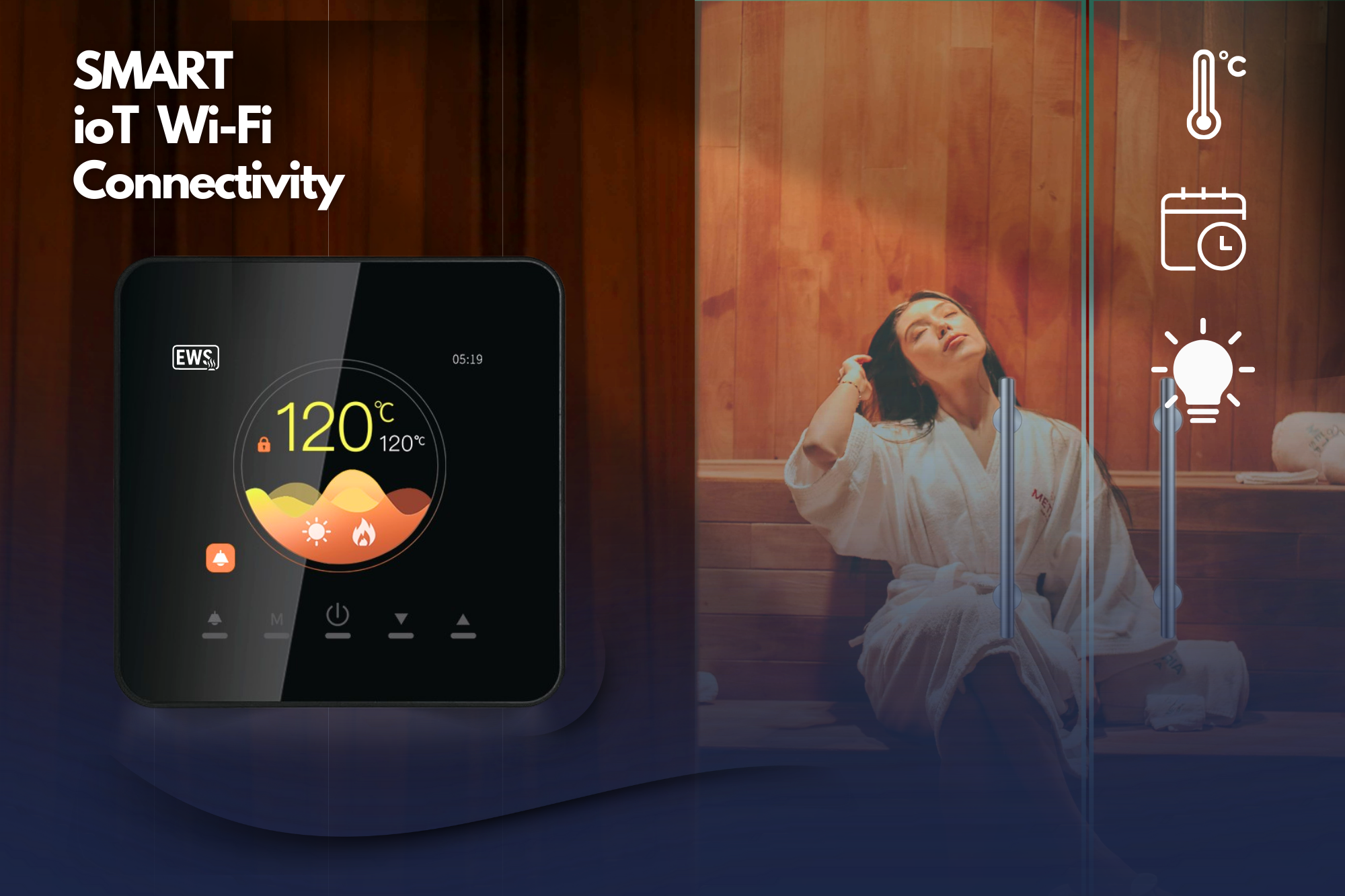 Spa Accessories Premium accessories including sauna buckets, ladles, thermometers . (2)